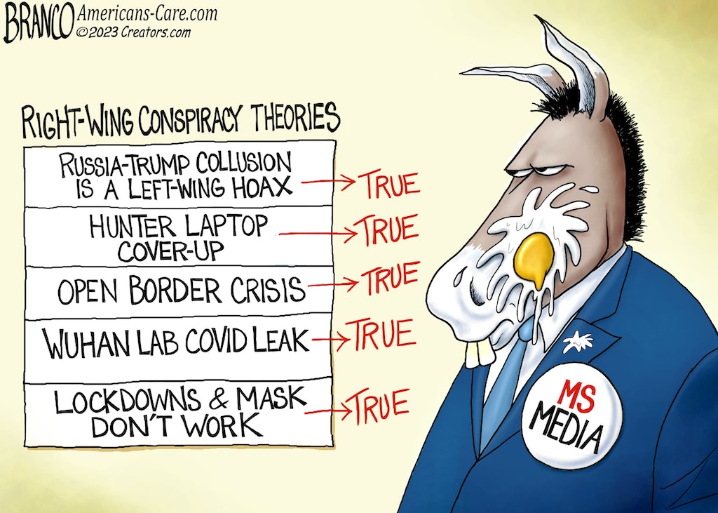True things the left labeled conspiracy theories.